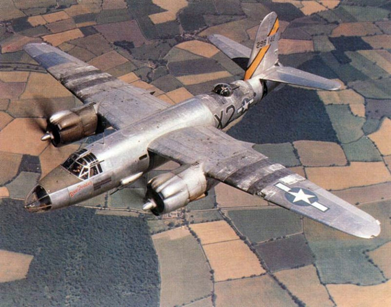 Martin B-26 Marauder  During D-Day