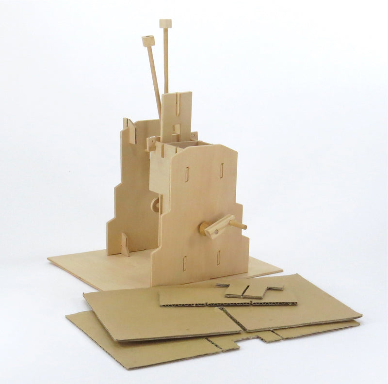 YouTopia Create Your Own Moving Diorama Wooden Kit