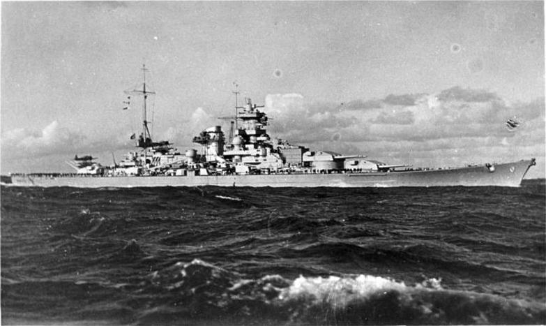 German Kriegsmarine Battleship Scharnhorst 