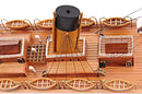 RMS Titanic (Large) Wooden Scale Model Aft Funnel Close Up
