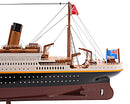 RMS Titanic (Large) Wooden Scale Model Port Stern View