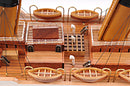 RMS Titanic (Small) Wooden Scale Model Midships Close Up