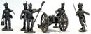 Napoleonic French Foot Artillery 1812 - 1815, 28 mm Scale Model Plastic Figures Gun Crew