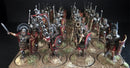 Early Imperial Roman Legionaries Advancing, 28 mm Scale Model Plastic Figures Painted Example