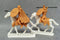 Celtic Barbarians Command 27 BC – 476 AD, 60 mm (1/30) Scale Plastic Figures Horsemen Side View