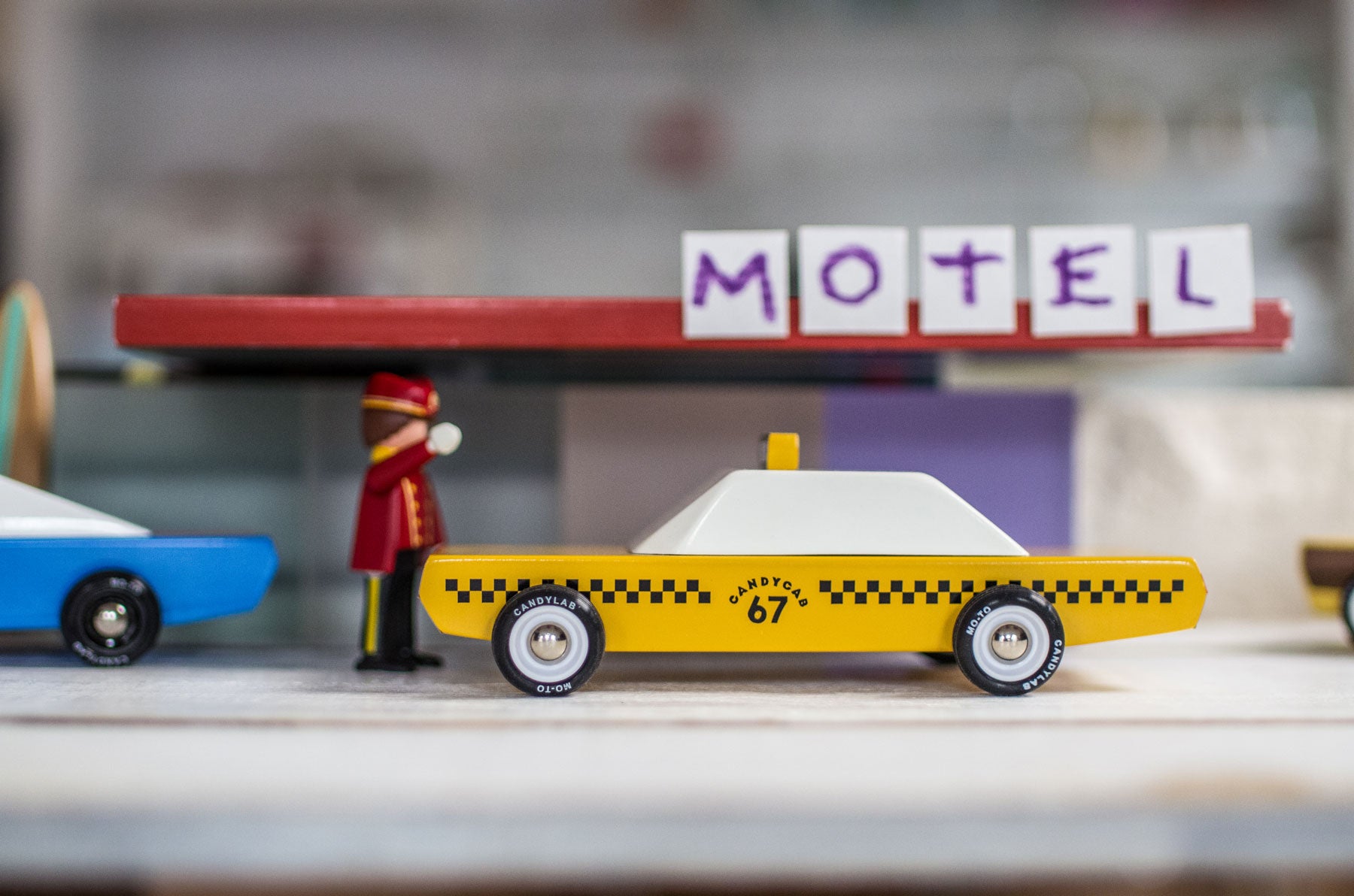 Candycab Wooden Car At Work