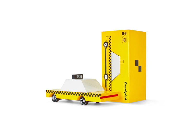 Yellow Taxi By Candylab Toys Box