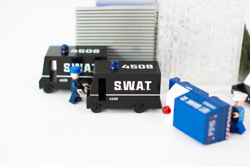 SWAT Van By Candylab Toys At The Scene