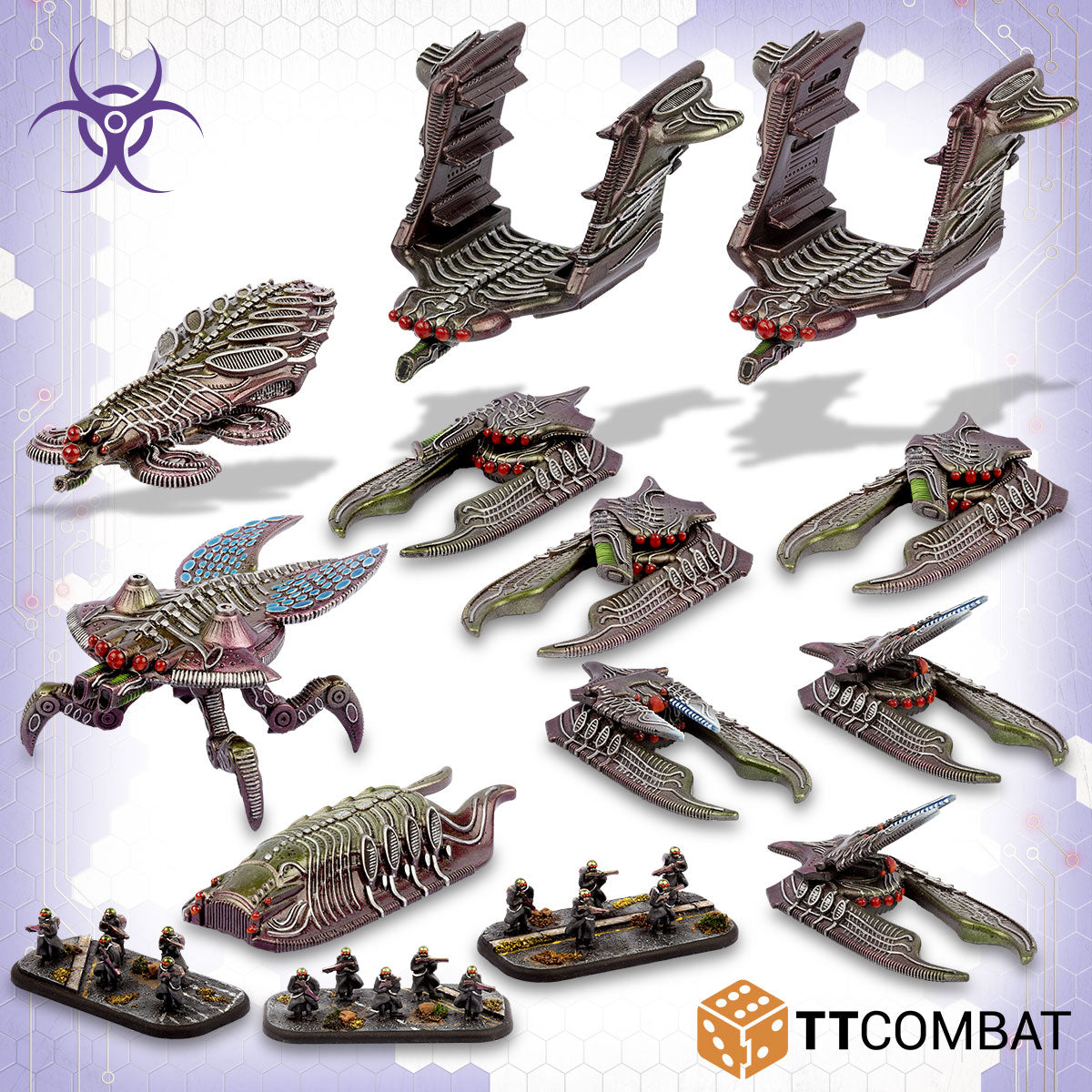 TTCombat | Dropzone Commander Scourge Starter Set | Bellford Toys