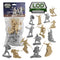 War At Troy Figure Set 1 (Greeks vs Trojans) 1/30 Scale Plastic Figures By LOD Enterprises
