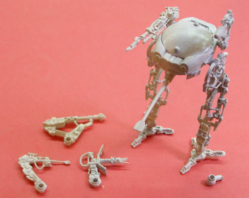 Space Battles Destroyer Cyborg “Long Shadow” 1/72 Scale Model Kit by Orion Dark Dream Studio