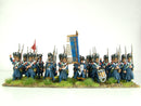Napoleon’s Old Guard Grenadiers, 28 mm Scale Model Plastic Figures Painted Example
