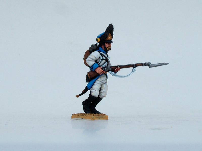 Napoleonic Austrian Grenadiers 1798 - 1815, 28 mm Scale Model Plastic Figures Detailed Close Up