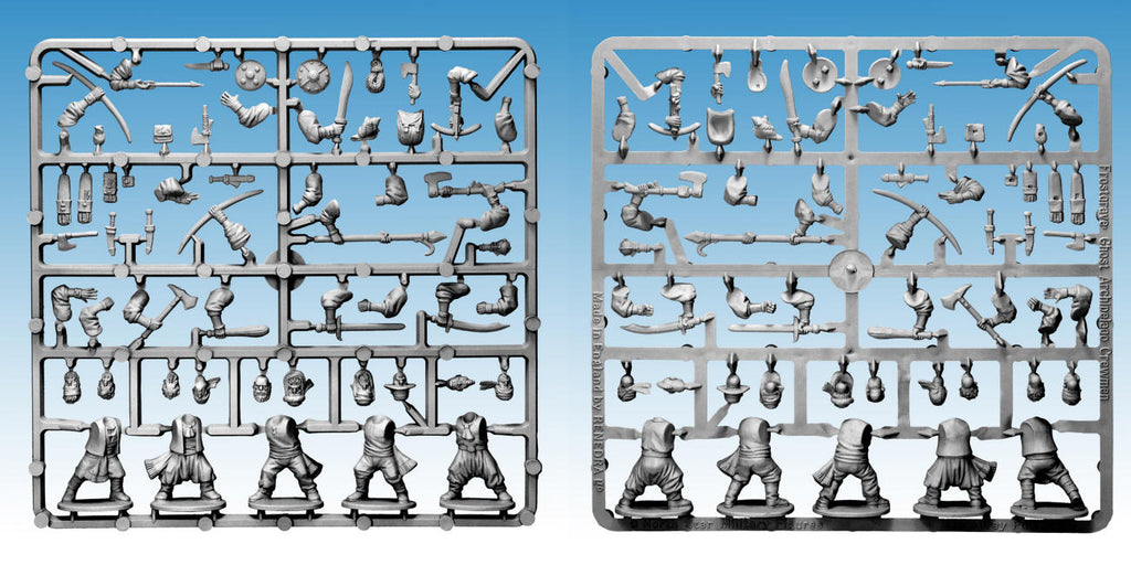 FROSTGRAVE Grappe Cultistes Figurines 28mm plastique FROSTGRAVE Grappe Cultistes Figurines 28mm plastique