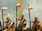 Napoleonic French Imperial Guard Lancers, 28 mm Scale Model Plastic Figures 2nd Regiment Colors