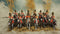 Napoleonic British Heavy Dragoons, 28 mm Scale Model Plastic Figures Painted Example