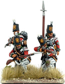 Napoleonic Peninsular War British Infantry Centre Companies, 28 mm Scale Model Plastic Figures Close Up