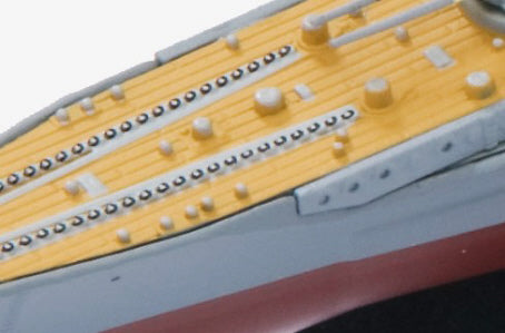 Eaglemoss IJN Battleship Kongo Deck Detail