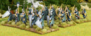Oathmark Elf Light Infantry, 28 mm Scale Model Plastic Figures Painted Example