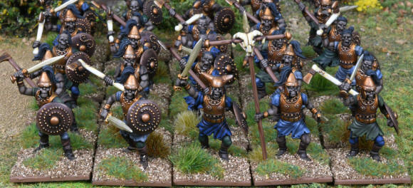 Oathmark Revenant Infantry, 28 mm Scale Model Plastic Figures Painted Examples