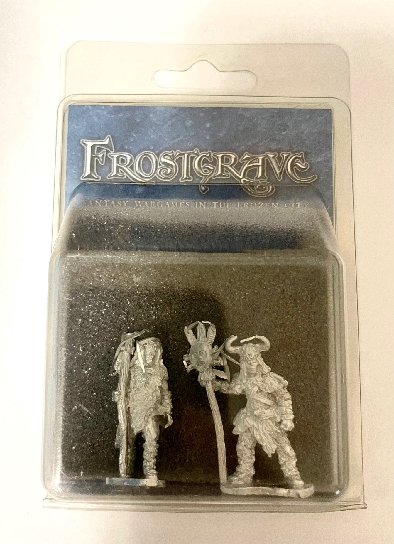 Witch & Apprentice, 28 mm Scale Model Metal Figures Packaging