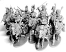 Napoleonic French Dragoons 1807 - 1812, 28 mm Scale Model Plastic Figures Unpainted Example