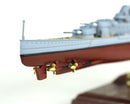 HMS Hood 1/700 Scale Model By Forces of Valor Aft View