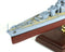 HMS Hood 1/700 Scale Model By Forces of Valor Port Bow View