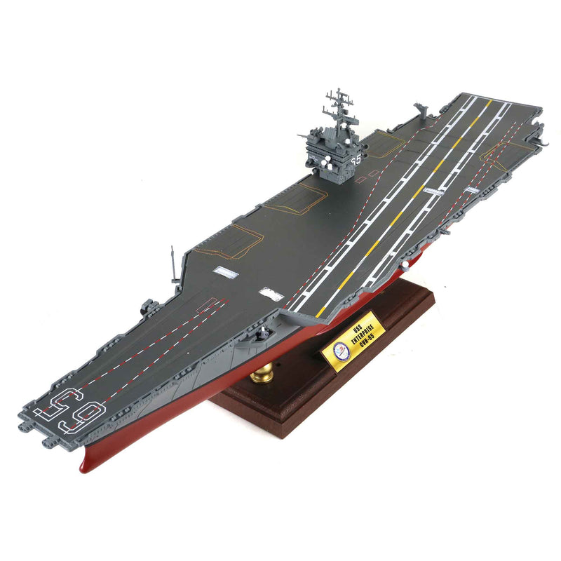 Forces of Valor  FOV-861007A- 1:700 USS Enterprise-class aircraft carrier  - Enterprise (CVN-65)