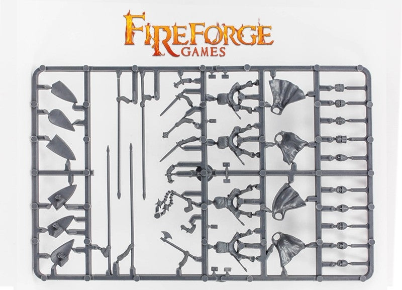 Fireforge Games Templar Knights, 28mm Model Figures Sample Knight Frame