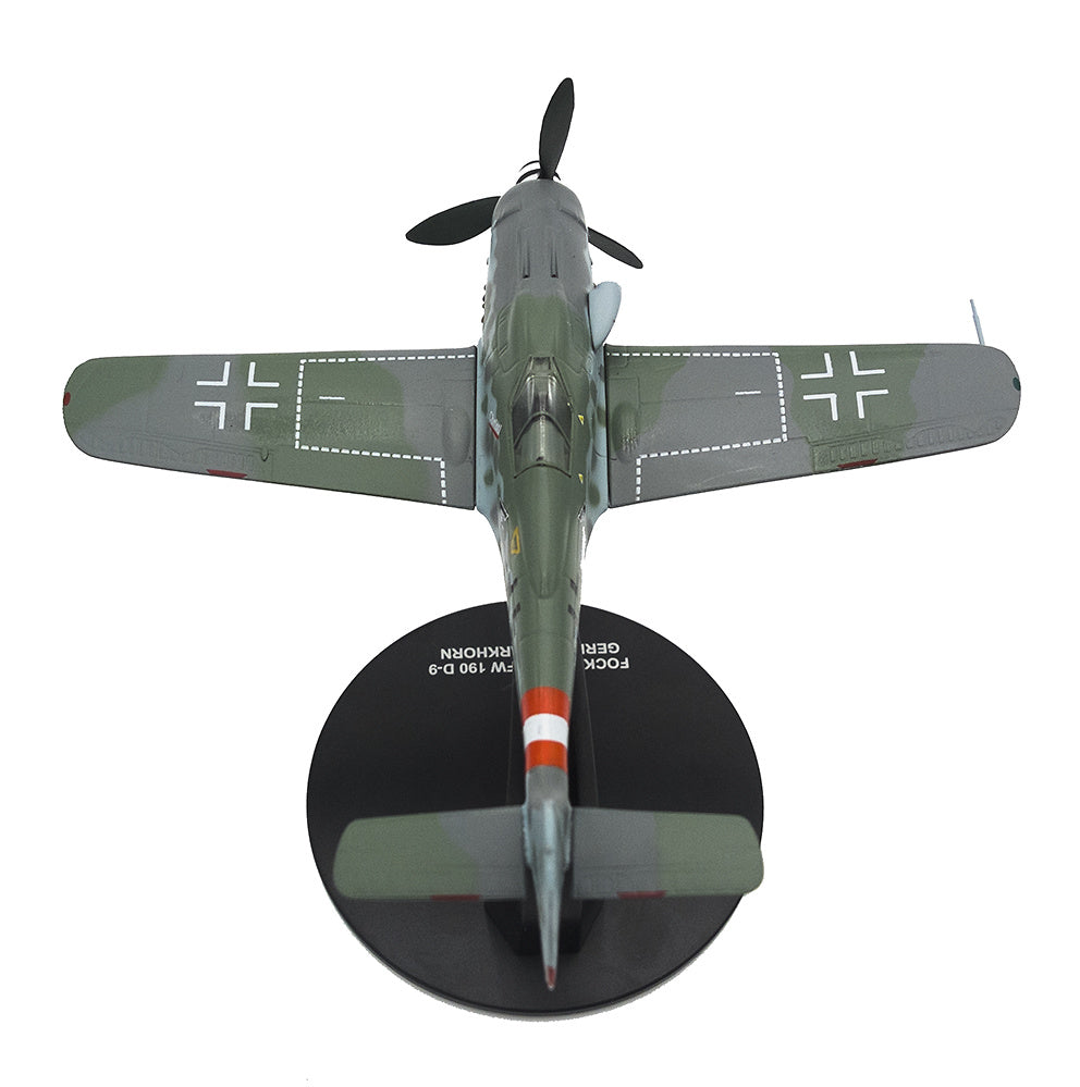 Focke-Wulf Fw 190D-9 Gerhard Barkhorn 1945,1:72 Scale Model By Atlas Editions Top Rear View