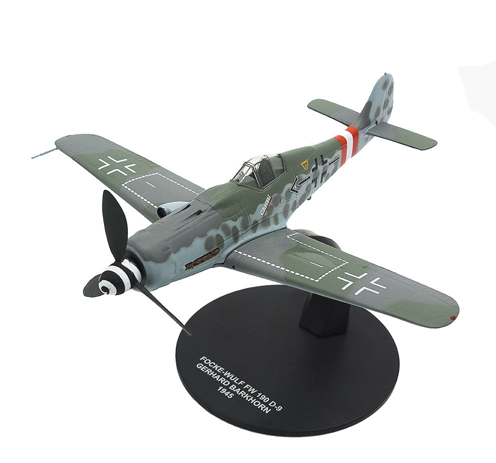Focke-Wulf Fw 190D-9 Gerhard Barkhorn 1945,1:72 Scale Model By Atlas Editions