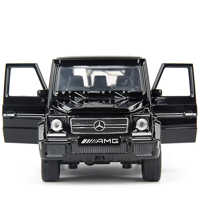 Mercedes-Benz G-Class G 65 AMG 1:32 Scale Model Car (Black) by Miniauto Front View