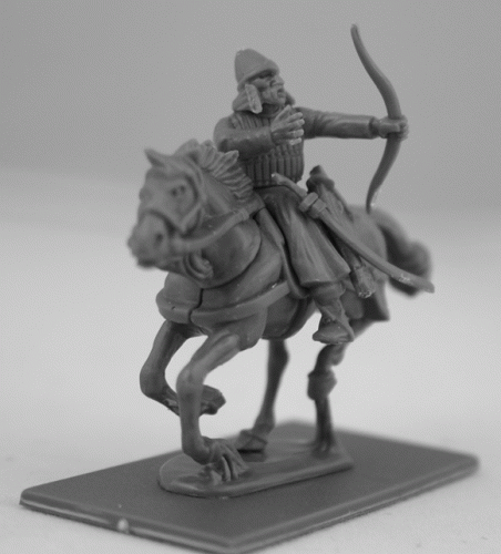 Arab Heavy Cavalry 10th -13th Century, 28 mm Scale Model Plastic Figures Archer Front Side Detail