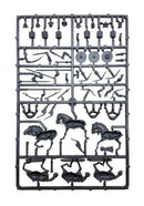 Arab Heavy Cavalry 10th -13th Century, 28 mm Scale Model Plastic Figures Sample Frame