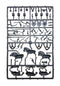 Arab Heavy Cavalry 10th -13th Century, 28 mm Scale Model Plastic Figures Sample Frame
