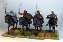 Arab Light Cavalry & Horse Archers 10th -13th Century, 28 mm Scale Model Plastic Figures Painted Example Sordswman