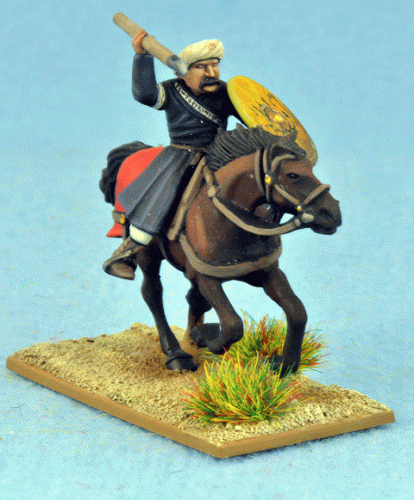 Arab Light Cavalry & Horse Archers 10th -13th Century, 28 mm Scale Model Plastic Figures Painted Close Up Spearman