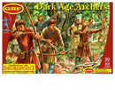 Dark Age Archers 10th -13th Century, 28 mm Scale Model Plastic Figures