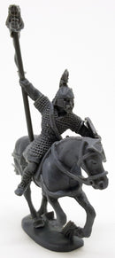 Goth Noble Cavalry, 28 mm Scale Model Plastic Figures Standard Bearer Close up