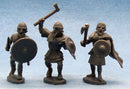 Dark Age Irish, 28 mm Scale Model Plastic Figures Close Up