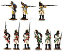 Napoleonic Austrian Infantry 1798 - 1809, 28 mm Scale Model Plastic Figures Example Close Ups