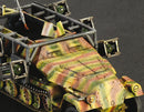 Sd.Kfz. 251/1 Wurfrahmen Stuka Zu Fuss Half-Track 1/72 Scale Model Kit Front Close Up