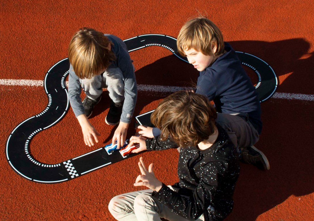 Grand Prix 24 Piece Flexible Toy Road Set