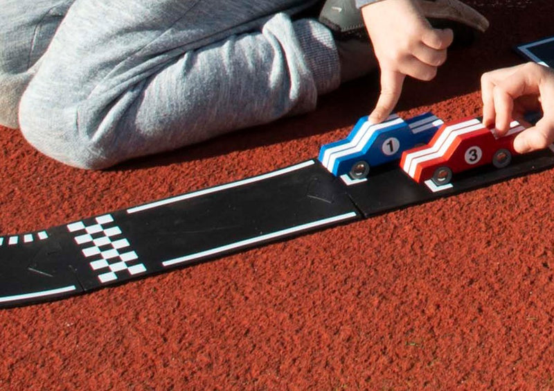 Grand Prix 24 Piece Flexible Toy Road Set