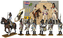 Napoleonic Austrian Grenadiers 1798 - 1815, 28 mm Scale Model Plastic Figures With Painted Examples