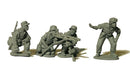German WW2 MG34 and Crew, 28 mm Scale Model Metal Figures