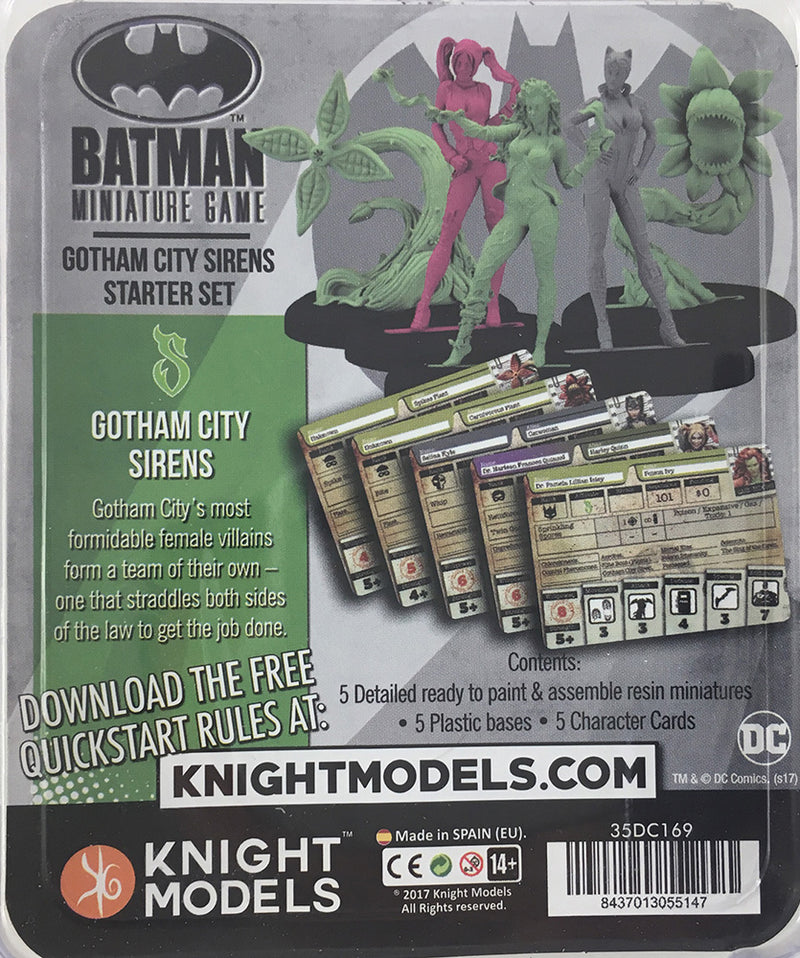 Gotham City Sirens Package Back
