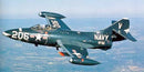 Grumman F9F Panther  In Flight