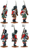 Napoleonic British Highland Centre Companies, 28 mm Scale Model Plastic Figures Regiment Colors